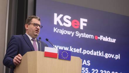 Wiceminister finansów Marcin Łoboda. Fot. PAP/	Leszek Szymański