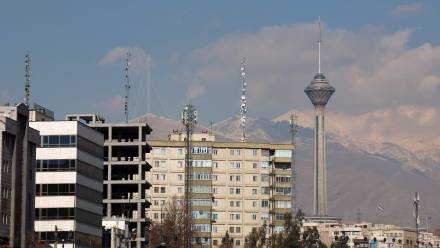 Teheran, stolica Iranu. Fot. PAP/EPA/ABEDIN TAHERKENAREH 