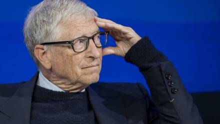 Bill Gates. Fot. PAP/EPA/GIAN EHRENZELLER 