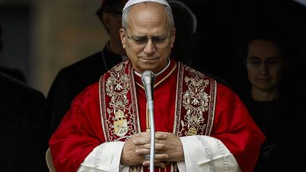 Papież Leon XIV, fot. PAP/EPA/ANSA/ANGELO CARCONI