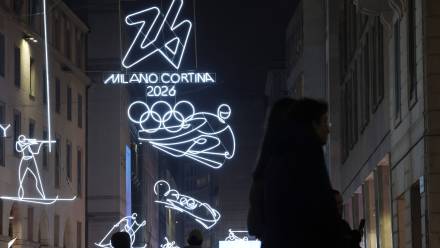 Logotyp ZIO Mediolan-Cortina 2026 Fot. PAP/EPA/YONHAP