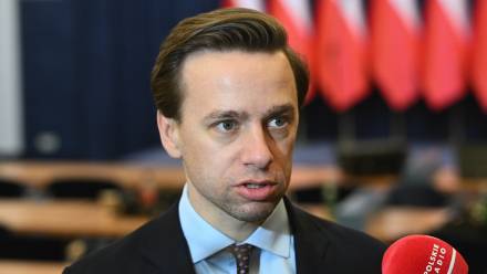 Krzysztof Bosak. Fot. PAP/Radek Pietruszka