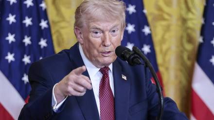 Donald Trump. Fot. EPA/SHAWN THEW / POOL