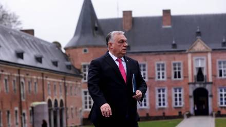 Viktor Orban, fot. PAP/EPA/OLIVIER HOSLET