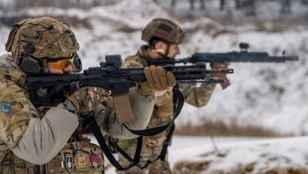 Wojna w Ukrainie (zdjęcie ilustracyjne). Fot. PAP/Mykola Kalyeniak