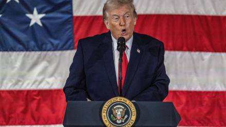 Donald Trump. Fot. PAP/EPA/STAN GILLILAND