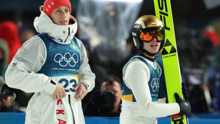 Paweł Wąsek (L) i Kacper Tomasiak, fot. PAP/Grzegorz Momot