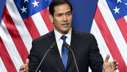 Marco Rubio Fot. PAP/EPA/ZOLTAN MATHE