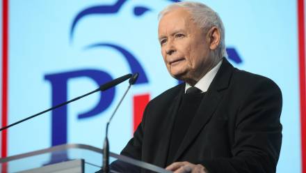 Prezes PiS Jarosław Kaczyński. Fot. PAP/Leszek Szymański