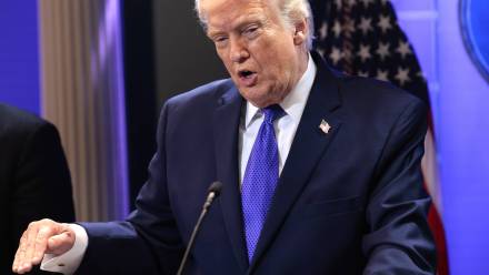 Donald Trump Fot. PAP/EPA/SHAWN THEW