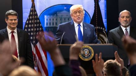 Donald Trump. Fot. PAP/EPA/BONNIE CASH / POOL