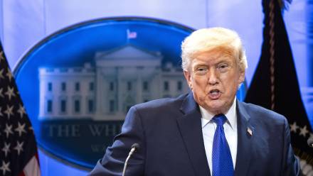 Donald Trump. Fot. PAP/EPA/BONNIE CASH / POOL