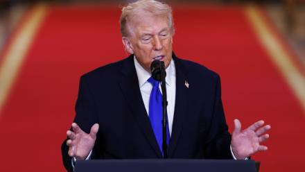 Donald Trump. Fot. PAP/ EPA/WILL OLIVER 