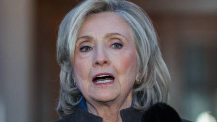 Hillary Clinton. Fot. PAP/ EPA/Olga Fedorova 