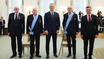 Uroczystości w Pałacu Prezydenckim Fot. PAP/Leszek Szymański