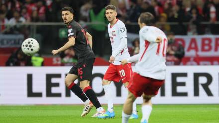 Mecz Polska-Albania Fot. PAP/Leszek Szymański
