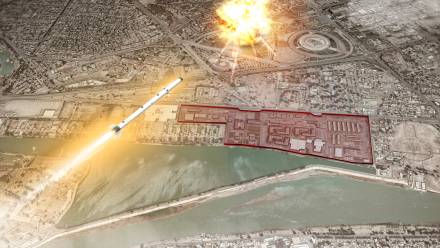 Pocisk miał trafić w lądowisko dla helikopterów. Fot. Adobe Stock/Naeblys (zdjęcie ilustracyjne)