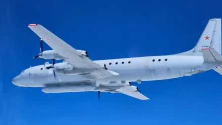 Rosyjski samolot Ił-20, fot. X/@DowOperSZ