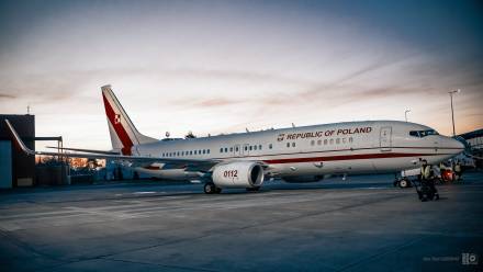 Samolot rządowy RP. Fot. Dowództwo Operacyjne RSZ/X (Twitter)