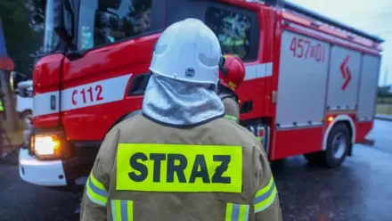 Wóz strażacki Fot. PAP/Michał Meissner