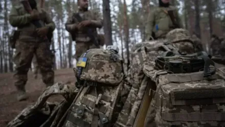 Ukraińska armia (zdjęcie ilustracyjne). Fot. PAP/EPA/MARIA SENOVILLA