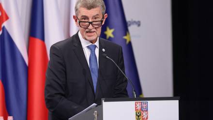 Premier Czech Andrej Babisz. Fot. PAP/Leszek Szymański