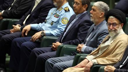 Esmail Chatib. Fot. EPA/ABEDIN TAHERKENAREH