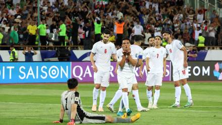 Piłkarska reprezentacja Iranu. Fot. PAP/EPA/ABEDIN TAHERKENAREH