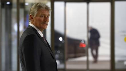 Rzecznik Kremla Dmitrij Pieskow. Fot. PAP/EPA/SERGEI ILNITSKY