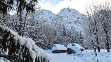 Śnieg w Tatrach, fot. PAP/Grzegorz Momot