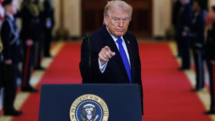 Donald Trump, fot. PAP/EPA/WILL OLIVER