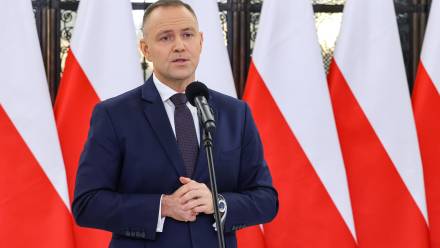 Karol Nawrocki. Fot. PAP/Albert Zawada