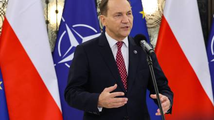 Radosław Sikorski. Fot. PAP/Albert Zawada