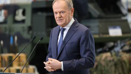 Premier Donald Tusk. Fot. PAP/Albert Zawada