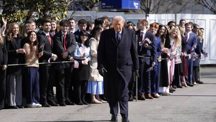 Prezydent USA Donald Trump. fot. PAP/EPA/YURI GRIPAS / POOL