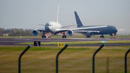 Baza Lajes na Azorach Fot. PAP/EPA/ANTONIO ARAUJO