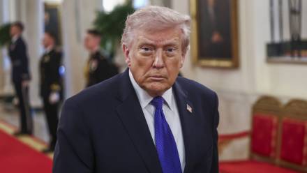 Donald Trump. Fot. PAP/ EPA/JIM LO SCALZO 