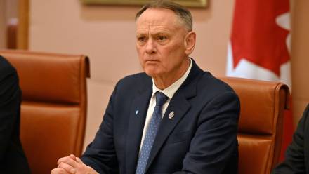 Minister obrony Kanady David McGuinty. Fot. PAP/EPA/MICK TSIKAS