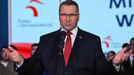 Poseł PiS, kandydat Prawa i Sprawiedliwości na premiera Przemysław Czarnek, fot. Radek Pietruszka