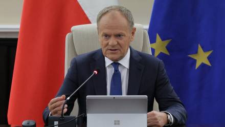 Premier Donald Tusk, fot. PAP/Paweł Supernak