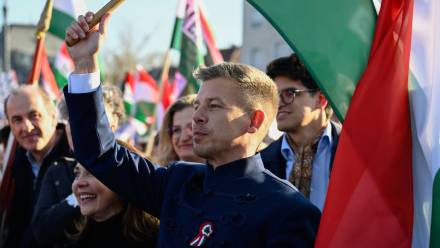 Peter Magyar, fot. PAP/EPA/MTI/BOGLARKA BODNAR