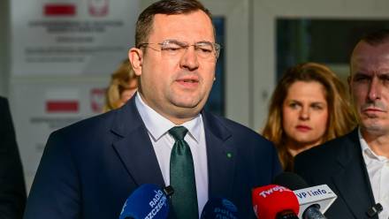 Minister rolnictwa Stefan Krajewski. Fot. PAP/Marcin Bielecki