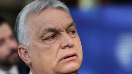 Viktor Orban Fot. PAP/EPA/OLIVIER MATTHYS