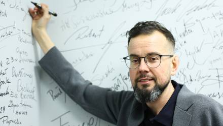 Dr Karol Jachymek Fot. PAP/Szymon Pulcyn