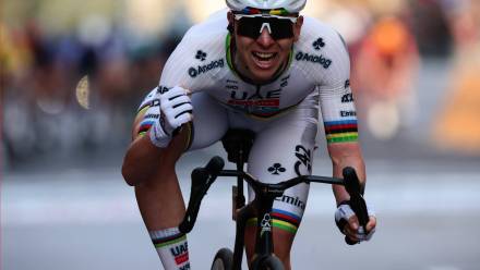 Tadej Pogacar. Fot. PAP/EPA/ROBERTO BETTINI