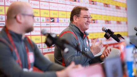 Trener piłkarskiej reprezentacji Polski Jan Urban. Fot. PAP/Leszek Szymański