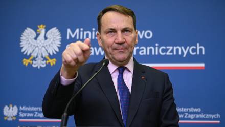 Wicepremier, minister spraw zagranicznych Radosław Sikorski. Fot. PAP/Marcin Obara