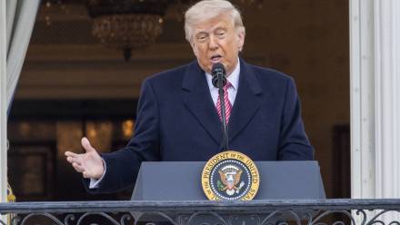 Donald Trump. Fot. PAP/EPA/SHAWN THEW 