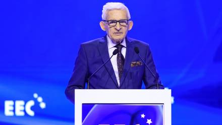 Jerzy Buzek Fot. PAP/Jarek Praszkiewicz