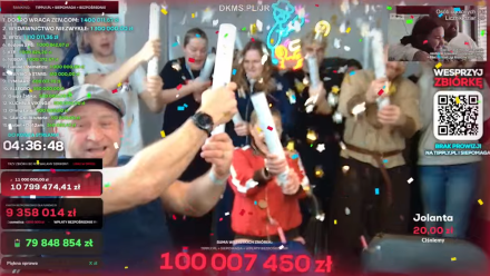 Transmisja na żywo na kanale Łatwogang, fot. youtube.com/@latwogang8538